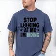 Stop Looking At Me I’m Hiding Sarcastic Introvert Joke Men's Comfort Colors T-Shirt Blue Jean Stop Looking At Me I’m Hiding Sarcastic Introvert Joke Men's Comfort Colors T-Shirt Blue Jean