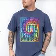 Straight Outta Pre-K Class Of 2022 Preschool Graduation Men's Comfort Colors T-Shirt Blue Jean
