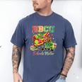 Students Future HBCU Grad History Graduation Men's Comfort Colors T-Shirt Blue Jean