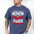 Super Proud Nephew Of a 2026 Graduate 26 Graduation Men's Comfort Colors T-Shirt Blue Jean