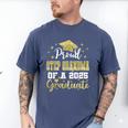 Super Proud Step Grandma Of 2025 Graduate Graduation Family Men's Comfort Colors T-Shirt Blue Jean