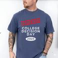 I Survived College Decision Day Graduation Class Of 25 Men's Comfort Colors T-Shirt Blue Jean
