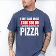 Tang Soo Do Sparring Martial Artist Karate Master Introvert Men's Comfort Colors T-Shirt Blue Jean