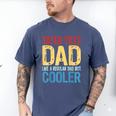 Tater Tots Dad Like a Regular Dad But Cooler Men's Comfort Colors T-Shirt Blue Jean