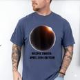 Total Solar Eclipse April 2024 Sky Watcher Memory Men's Comfort Colors T-Shirt Blue Jean Total Solar Eclipse April 2024 Sky Watcher Memory Men's Comfort Colors T-Shirt Blue Jean