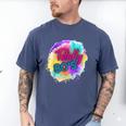 Totally 80's Tie Dye Retro Vibes 1980s Style Nostalgia Men's Comfort Colors T-Shirt Blue Jean