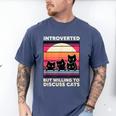 Unique Art For Introverted Cat Fans -Adults Cat Humorous Introvert Small Men's Comfort Colors T-Shirt Blue Jean Unique Art For Introverted Cat Fans -Adults Cat Humorous Introvert Small Men's Comfort Colors T-Shirt Blue Jean