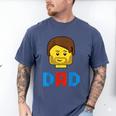 Unique Family Dad Master Builder Building Bricks Blocks Men's Comfort Colors T-Shirt Blue Jean Unique Family Dad Master Builder Building Bricks Blocks Men's Comfort Colors T-Shirt Blue Jean