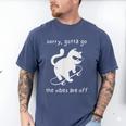 Vibes Are Off Cat Skateboard Introvert Sarcastic Humor Men's Comfort Colors T-Shirt Blue Jean Vibes Are Off Cat Skateboard Introvert Sarcastic Humor Men's Comfort Colors T-Shirt Blue Jean