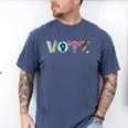 Vote Reproductive Right BLM Political Activism Lgbtq Book Men's Comfort Colors T-Shirt Blue Jean Vote Reproductive Right BLM Political Activism Lgbtq Book Men's Comfort Colors T-Shirt Blue Jean