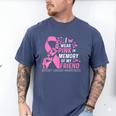 I Wear Pink In Memory Of My Friend Breast Cancer Awareness Men's Comfort Colors T-Shirt Blue Jean I Wear Pink In Memory Of My Friend Breast Cancer Awareness Men's Comfort Colors T-Shirt Blue Jean