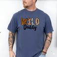 Wild Daddy Zoo Born Two Be Wild B-Day Safari Jungle Animal Men's Comfort Colors T-Shirt Blue Jean