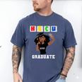 Women HBCU Grad 2025 College Graduation Apparel Men's Comfort Colors T-Shirt Blue Jean