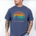Women's Never Underestimate The Power Of A Girl With Book Reading Men's Comfort Colors T-Shirt Blue Jean