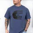 Woodworking Dad Measure Cut Swear Handyman Fathers Day Men's Comfort Colors T-Shirt Blue Jean