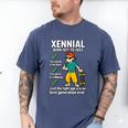 Xennial Born 1977 To 1983 Nostalgia Men's Comfort Colors T-Shirt Blue Jean