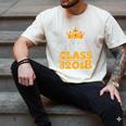 2018 Graduation Class Of 2018 King T Shirt Men's Comfort Colors T-Shirt Ivory