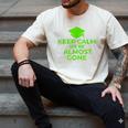 2018 Graduation Red Green High School Color Men's Comfort Colors T-Shirt Ivory