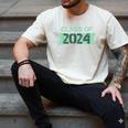 2024 Senior Class Graduation Shirt Graduate Men's Comfort Colors T-Shirt Ivory
