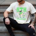 5th Grade Graduate Dinosaur Dab Graduation School Men's Comfort Colors T-Shirt Ivory