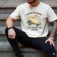90s Manatee Humor Please Patient I'm From The 1900s Men's Comfort Colors T-Shirt Ivory