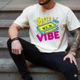 90's Vibe Retro Style Cassette Tape Nostalgia 1990s Party Premium Tri-Blend Men's Comfort Colors T-Shirt Ivory