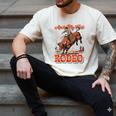 Ain't My First Rodeo Bull Riding Cowboy Dad Rider Boy Men Men's Comfort Colors T-Shirt Ivory