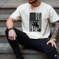 American Flag USA Patriot Boxer Dog Dad Men's Comfort Colors T-Shirt Ivory