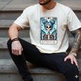 Antisocial Butterfly Tarot Card Introvert Women Stay Home Men's Comfort Colors T-Shirt Ivory