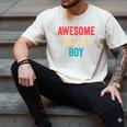 Awesome Like My Boy Mom Dad Men's Comfort Colors T-Shirt Ivory
