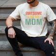 Awesome Like My Mom For Graduation Day Men's Comfort Colors T-Shirt Ivory