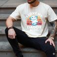 Axolotl Kids Teens Retro Sunset I Love My Daddy Men's Comfort Colors T-Shirt Ivory