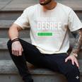 Bachelors Degree Loading College Student Graduation Men's Comfort Colors T-Shirt Ivory