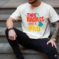 This Badass Has a PhD Doctor Graduation Men's Comfort Colors T-Shirt Ivory