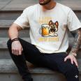 I Like Beer My Dog And Maybe 2 People Introvert Pun Men's Comfort Colors T-Shirt Ivory