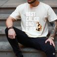 Best Calico Cat Dad Ever Calico Cat Lover Calico Cat Owner Men's Comfort Colors T-Shirt Ivory Best Calico Cat Dad Ever Calico Cat Lover Calico Cat Owner Men's Comfort Colors T-Shirt Ivory