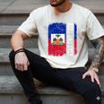 Best Haitian Dad Ever Haiti Daddy Father's Day Men's Comfort Colors T-Shirt Ivory