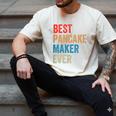 Best Pancake Maker Ever Baking For Baker Dad Or Mom Men's Comfort Colors T-Shirt Ivory