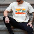 Best Wolf Dad Ever Men's Comfort Colors T-Shirt Ivory
