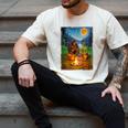Bigfoot And Alien Reading Books Campfire Halloween Men's Comfort Colors T-Shirt Ivory Bigfoot And Alien Reading Books Campfire Halloween Men's Comfort Colors T-Shirt Ivory