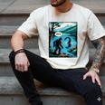 Bigfoot Sasquatch Loch Ness Monster Introvert Bruh Men's Comfort Colors T-Shirt Ivory