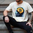 Bitcoin Human Brain Memory Clever Smart Intelligence Men's Comfort Colors T-Shirt Ivory