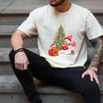 Book Christmas Tree Bookworm Gingerbread Man Snowman Reading Men's Comfort Colors T-Shirt Ivory Book Christmas Tree Bookworm Gingerbread Man Snowman Reading Men's Comfort Colors T-Shirt Ivory