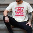 All Booked For Valentines Coquette Bow Book Valentine Day Men's Comfort Colors T-Shirt Ivory