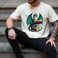 Books Dragon Reading Book Lover Men's Comfort Colors T-Shirt Ivory Books Dragon Reading Book Lover Men's Comfort Colors T-Shirt Ivory