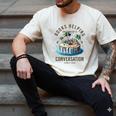 Books Helping Introvert Avoid Conversation Men's Comfort Colors T-Shirt Ivory