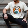 BOOOKS Cute Ghost Reading Books Halloween Men's Comfort Colors T-Shirt Ivory