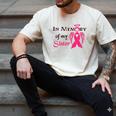 Breast Cancer Walk In Memory Of My Sister Men's Comfort Colors T-Shirt Ivory