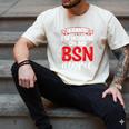 BSN Nurse Graduation Essentials BSN Nursing School Student Men's Comfort Colors T-Shirt Ivory