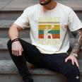 Bucket Dad Softball Dad Baseball Coach Father's Day Men's Comfort Colors T-Shirt Ivory